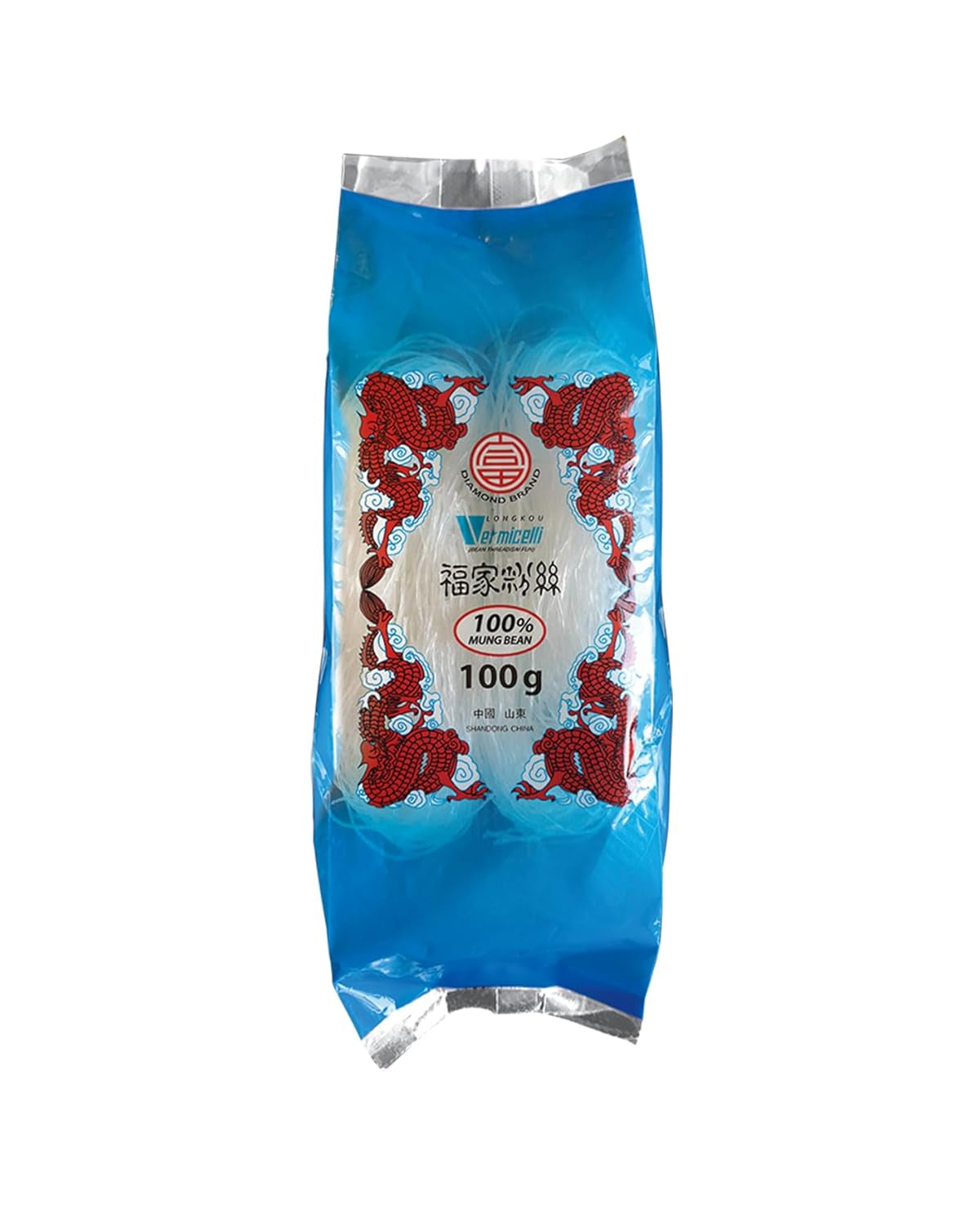 DIAMOND glasnudler, lange glasnudler, naturligt veganske og glutenfri - 1 x 1 kg