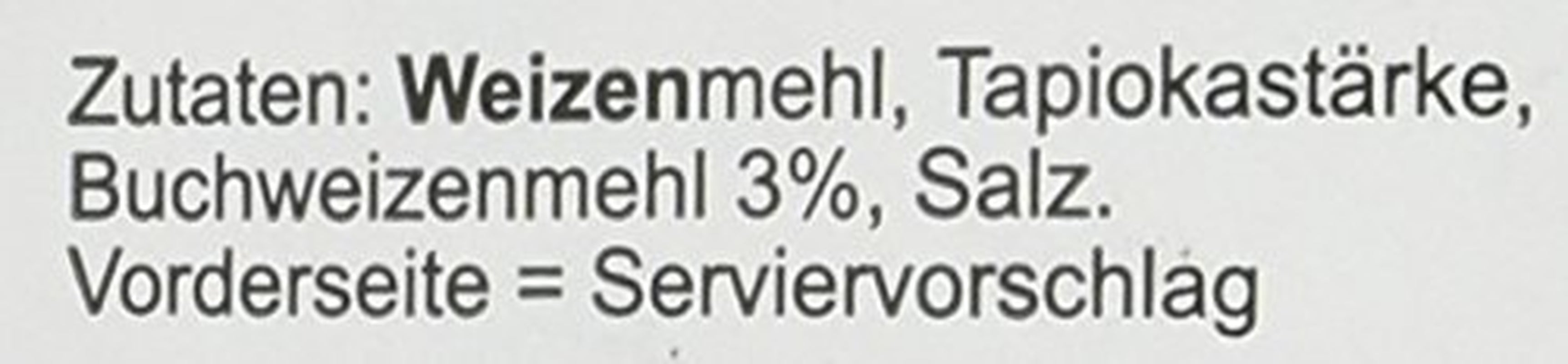 Sempio boghvede nudler (komfur), pakke med 4 (4 x 300 g)