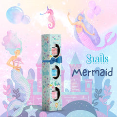 Snails Kids Neglelak Gavesæt 510407, Mini Havfrue 3x5ml, Vandbaseret, Vaskbar, Sikker, Vegansk