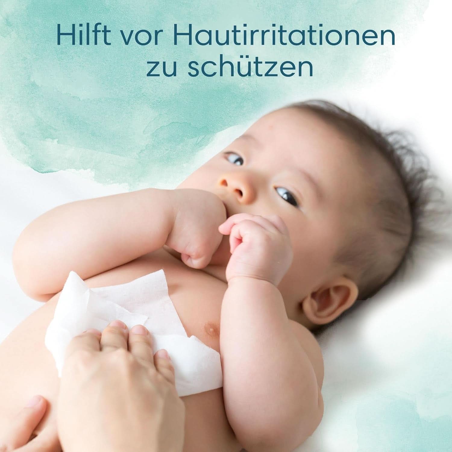 Pampers Harmonie Aqua vådservietter, vådservietter, der hjælper med at genoprette hudens naturlige pH-værdi, let lotion med 99% vand Baby Wet Wipes Naty Shop