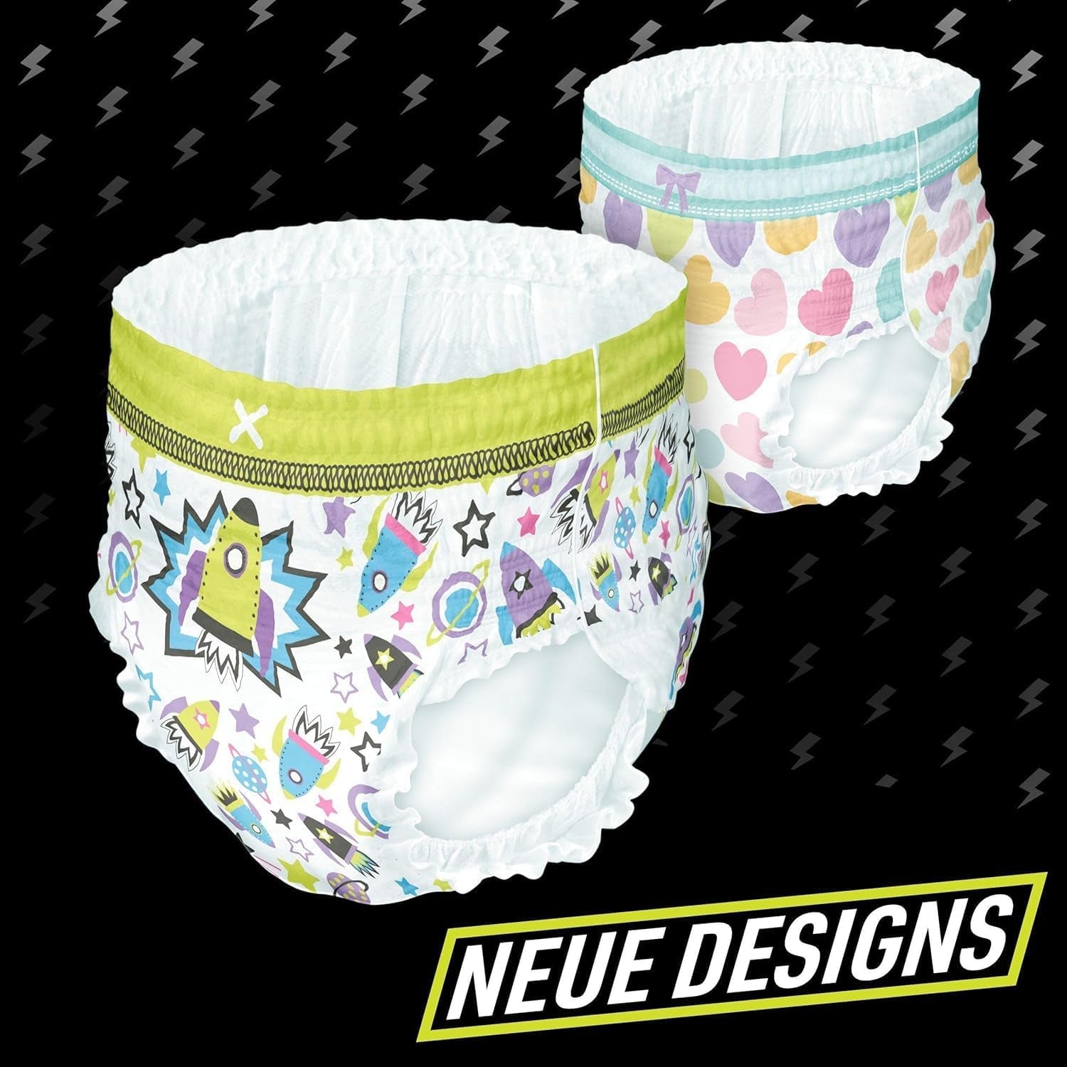 Rumskibspyjamasbukser, 9 absorberende natbukser, 8 år, 27 kg-43 kg, lækagebeskyttelse hele natten