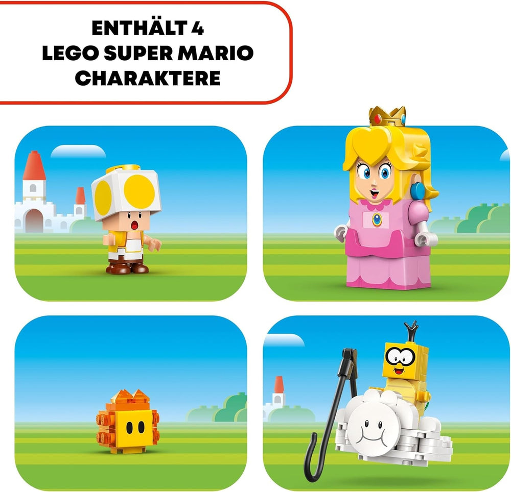 LEGO Super Mario Adventures med interaktiv fersken, legesæt til børn med gul tudse, Nintendo-gave til drenge, piger og alle spillere fra 6 år 71441 Byggesæt Besuche den LEGO-Store