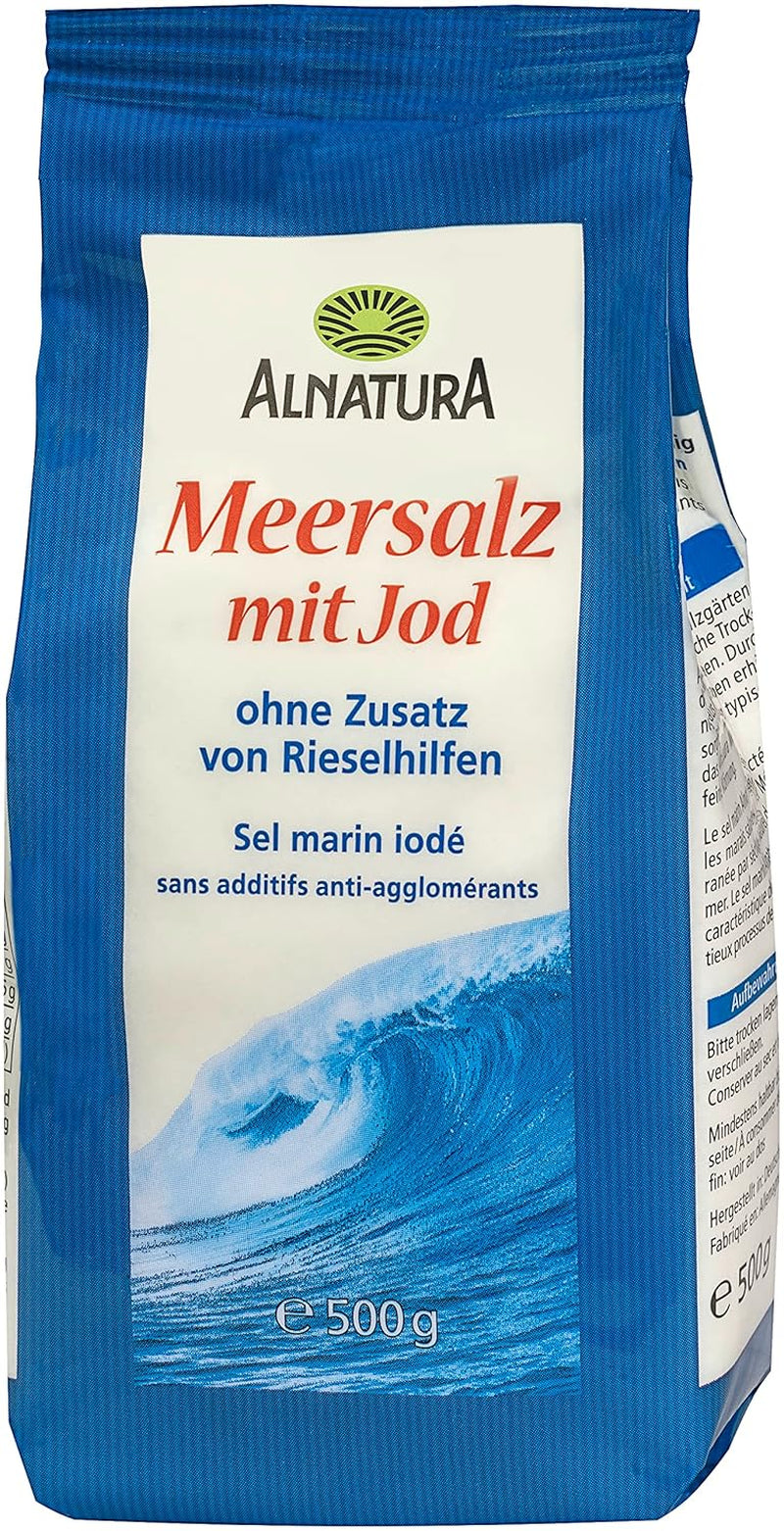 Meersalz med jod, 500g