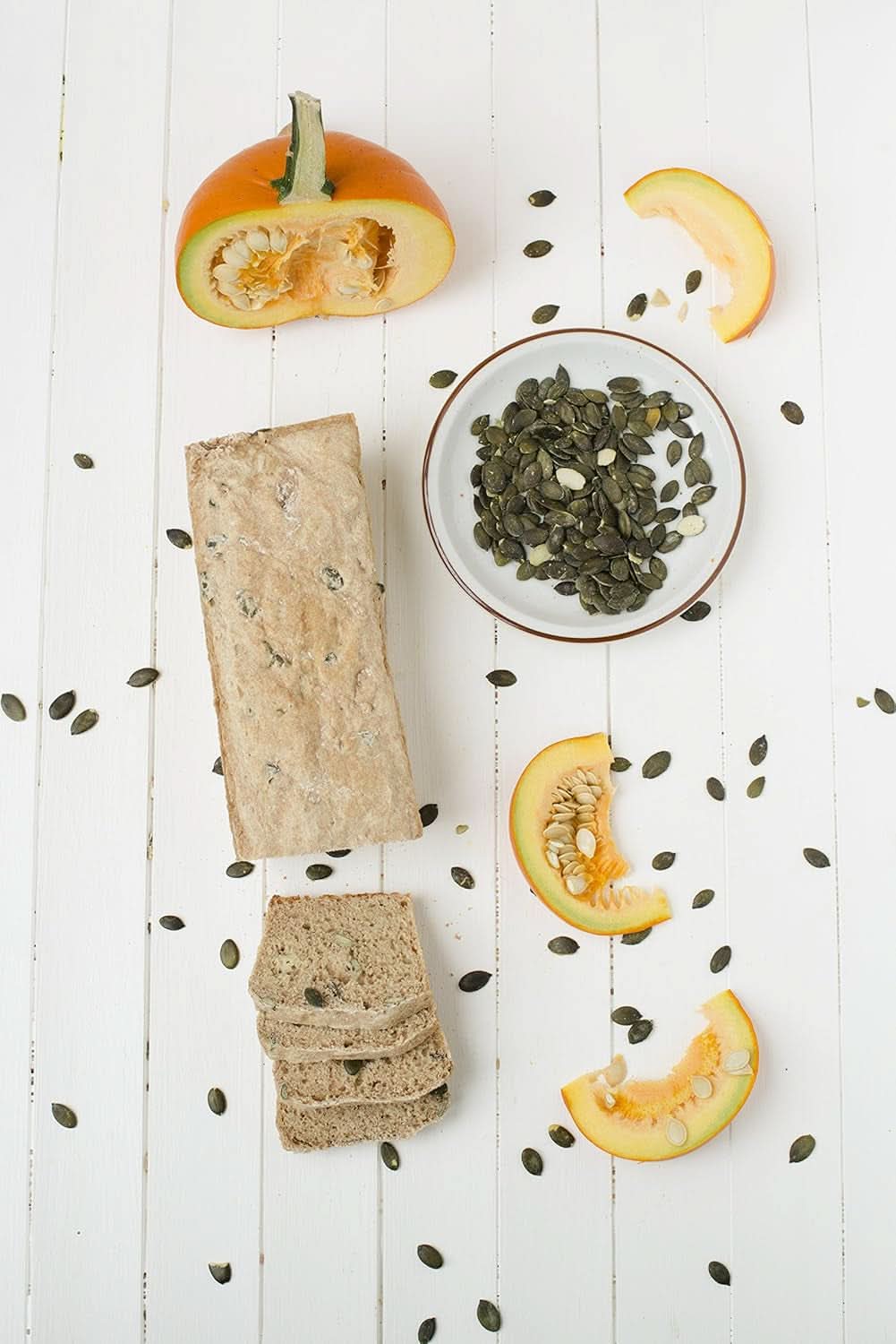 Økologisk "græskarspelt" brødbagemix - ca. 850 gram Naty Shop Køkkenbrød