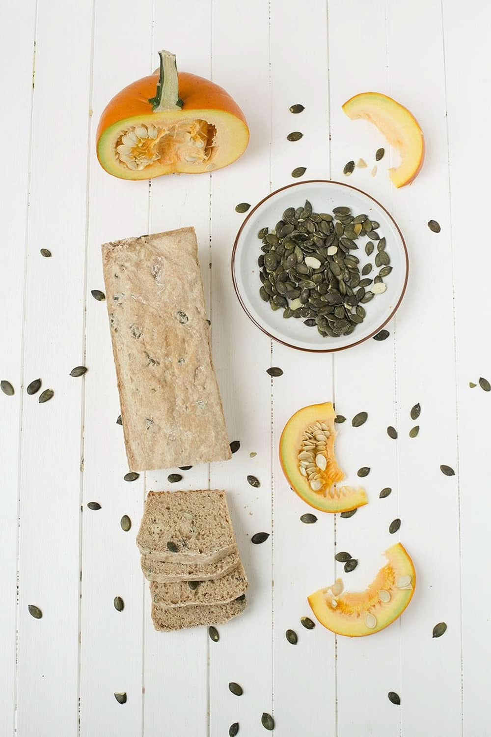 Økologisk "græskarspelt" brødbagemix - ca. 850 gram Naty Shop Køkkenbrød