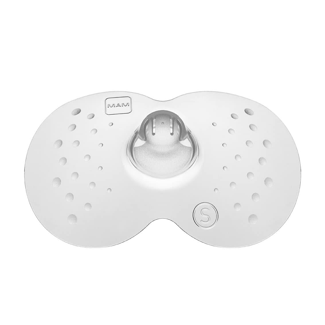 MAM Stillhütchen Größe S (Ø 17 Mm) Im 2Er-Set, Extra Weiche Brusthütchen Zum Schutz Beim Stillen, Brustwarzenschutz Für Maximalen Hautkontakt Zwischen Mutter Und Kind Accessories Mad og Amning Bebe Naty Shop