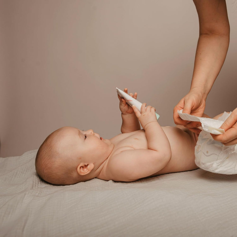 Suavinex Aqua Care Baby Vådservietter 60 Antal renseservietter 99% Vand Plantefiber Aloe Vera Duftfri Alkoholfri Dermatologisk testet Velegnet til følsom hud