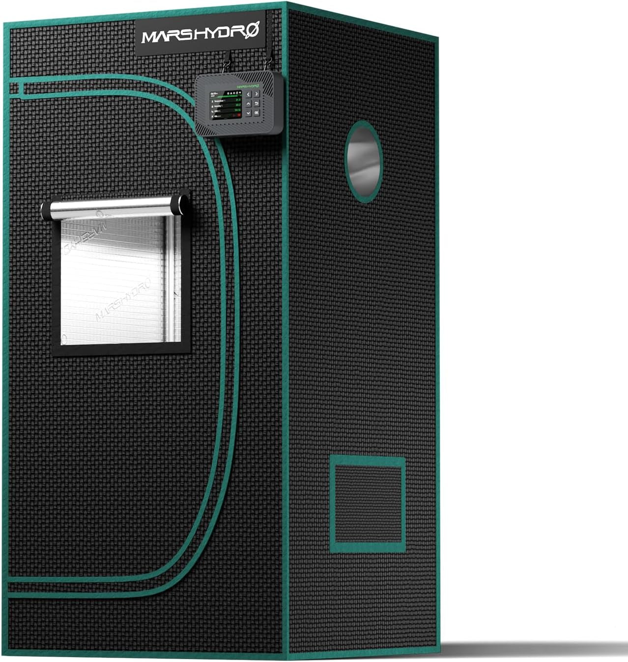 MARS HYDRO Grow Telt 60x60x140cm, Indendørs Grow Telt, Reflekterende Mylar Grow Telte til Hydroponics, Aftagelig bundbakke til plantedyrkningsplads