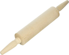 Zenker Teigrolle aus Buchenholz – Hochwertige Backrolle für Teig & Fondant, 43 x 6 x 6 cm, Brun