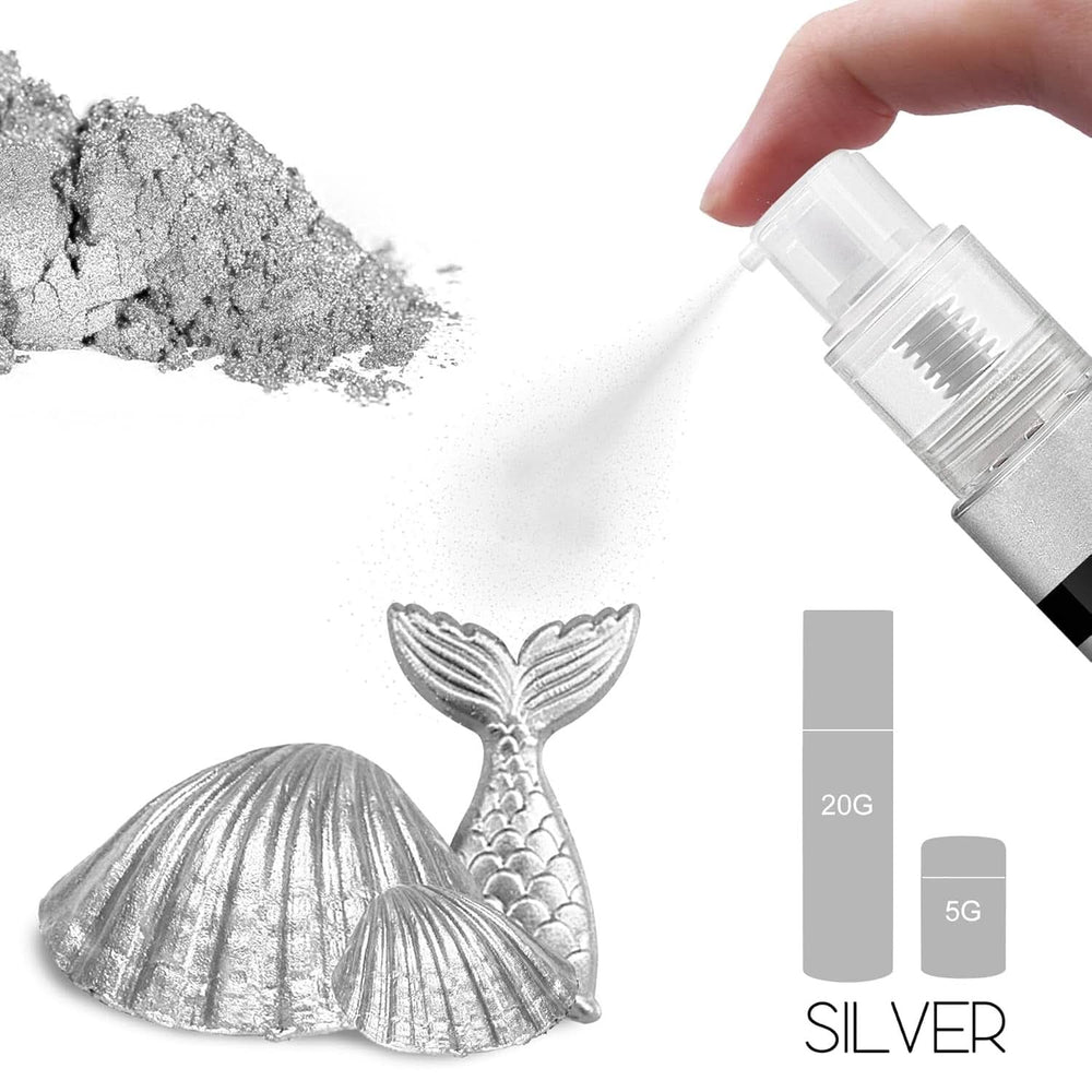 Spiselig glitterspray, 20 gram Naty Shop