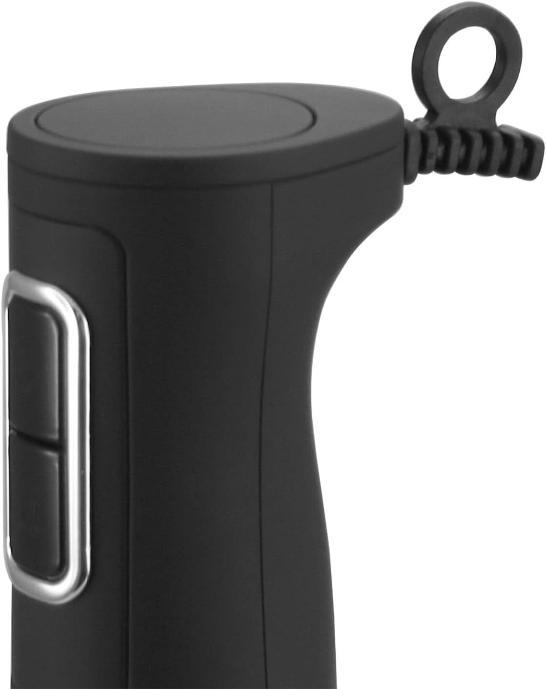 Emerio HB-111446 Stativblander, TESTSIEGER Preis/Leistung, Gummierter Rutschfester Griff, Edelstahl, Bpa-Frei, Schwarz, 250W Kitchen Naty Shop