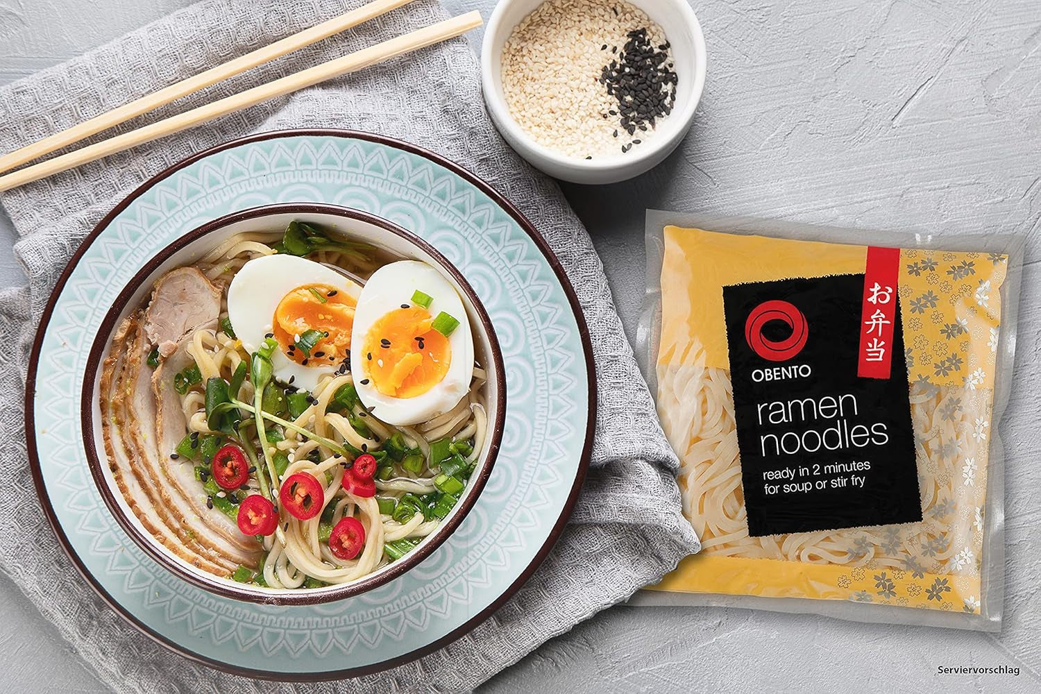 Japanske ramen nudler, 160 g