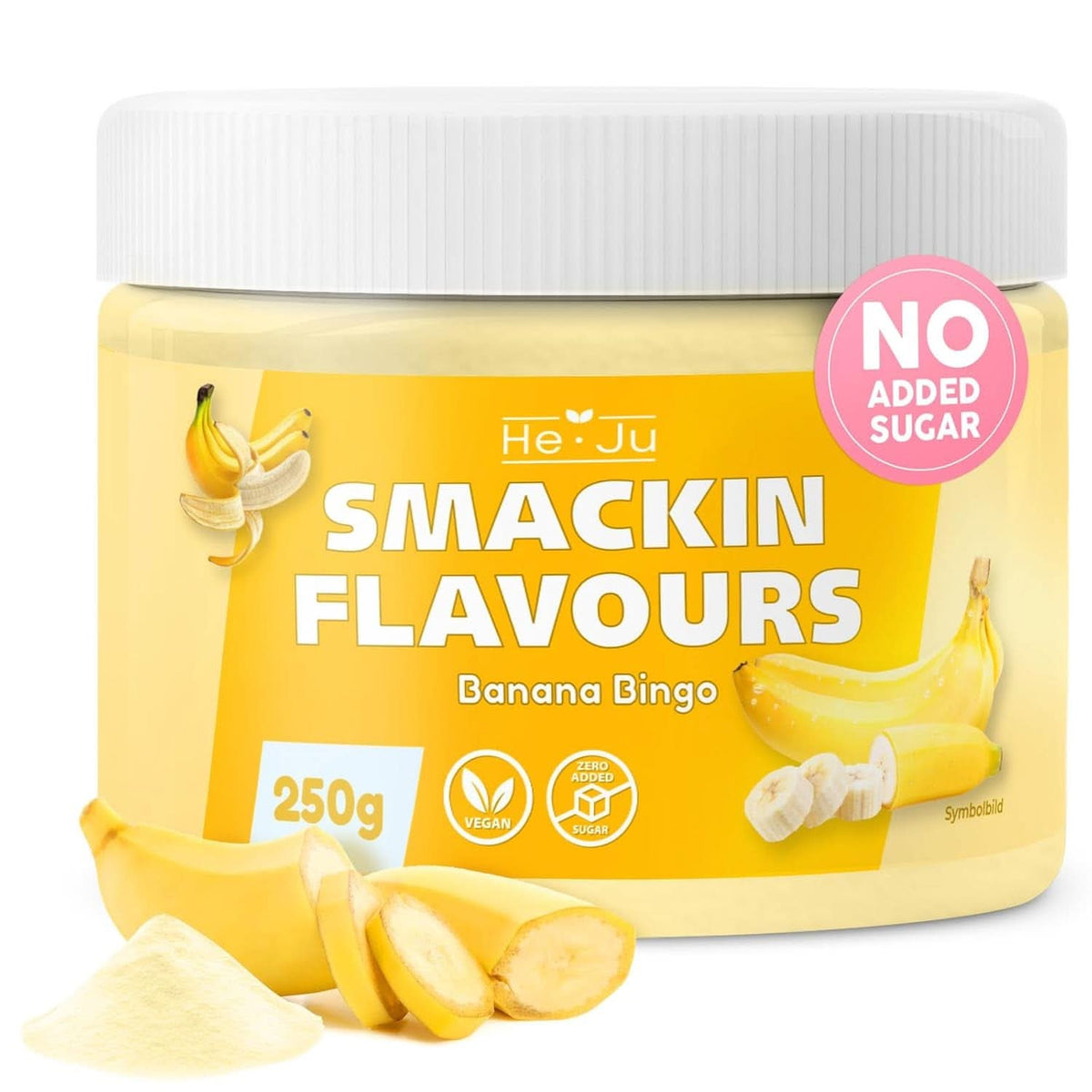 He-Ju, Pulver med banansmag, 250 gram Aromas Naty Shop