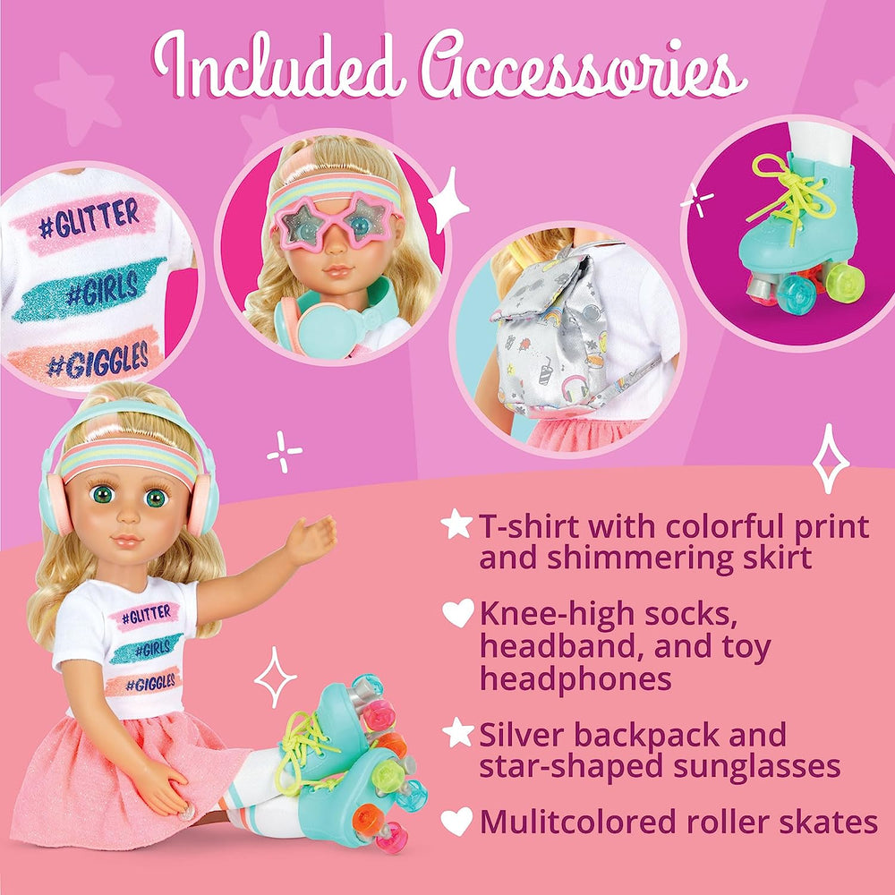 Glitter Girls - Păpuși Sunnie - Păpușă articulată Sunnie 36 cm - Păr blond și ochi verzi - Jucărie pentru copii de la 3 ani în sus