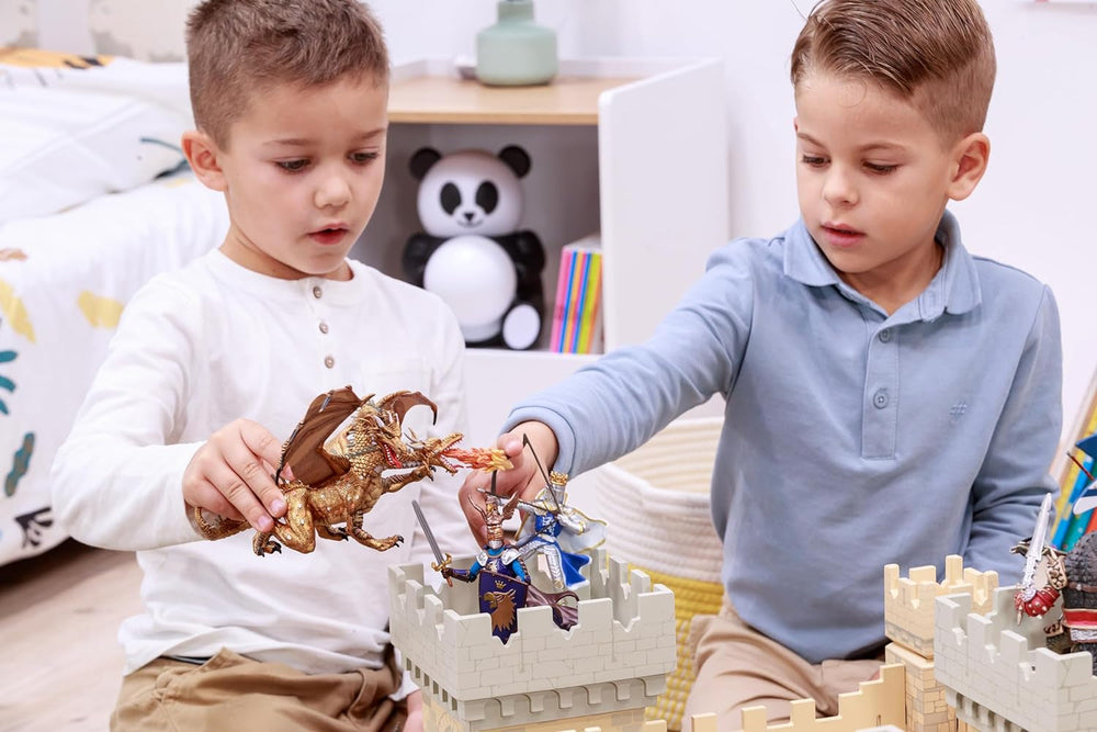 Papo -Pictate manual - Figuri -Medieval-Fantasy - Cavalerii Sfântului Ioan cu sabie-39938-Collectable-Pentru copii - Potrivit pentru băieți și fete - De la 3 ani Action figures Naty Shop