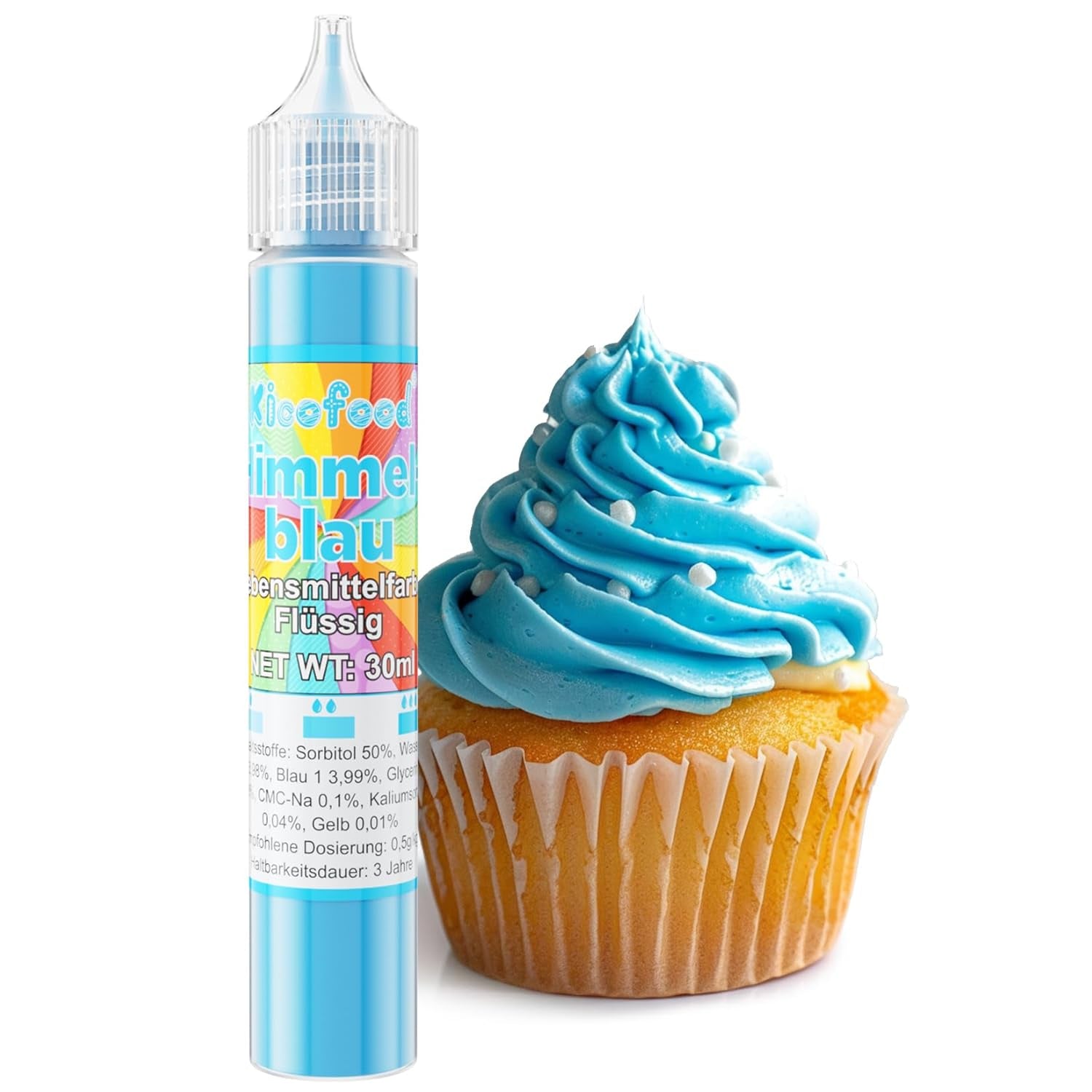 Colorant alimentar - 30 ml colorant alimentar lichid foarte concentrat, colorant alimentar pentru decorarea torturilor, meșteșuguri, aerografare, săpunuri DIY (Violetă de struguri)