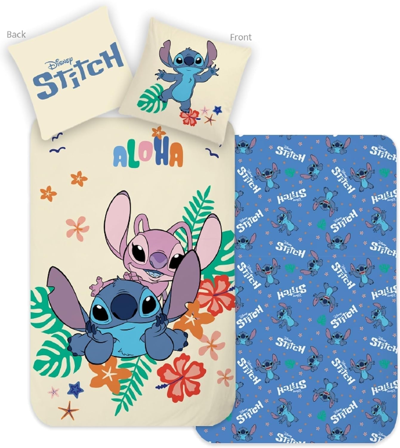 Sengetøj til børn og teenagere, Stitch Sengetøj - børn Naty Shop
