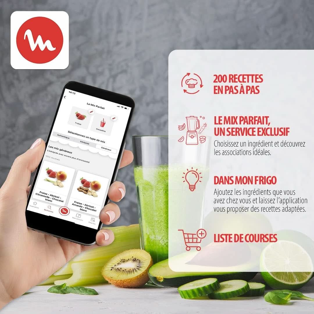 Blender Pulseo LM17GD, 400 W, 4 knive, 700 Ml, Bærbar beholder 600 Ml Kitchen Naty Shop