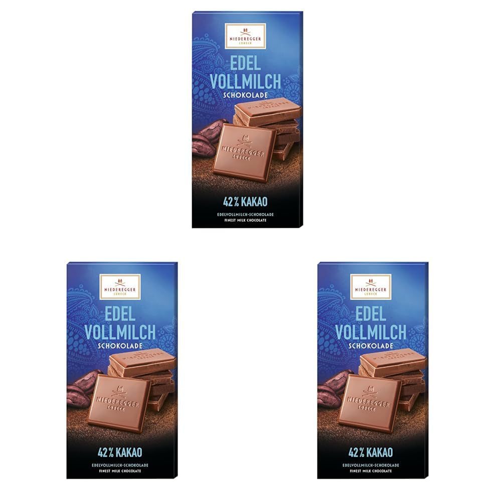 Niederegger premium mælkechokolade 100g