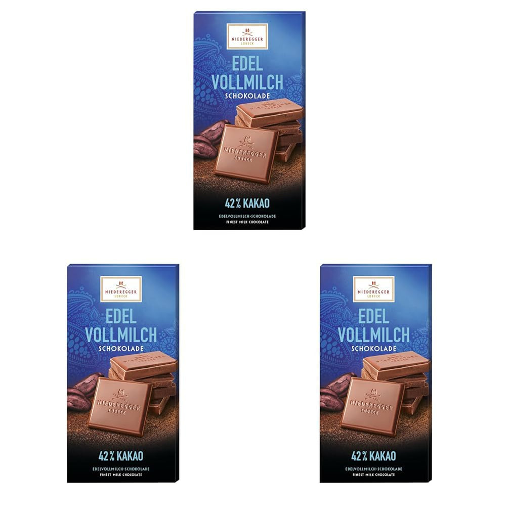 Niederegger premium mælkechokolade 100g