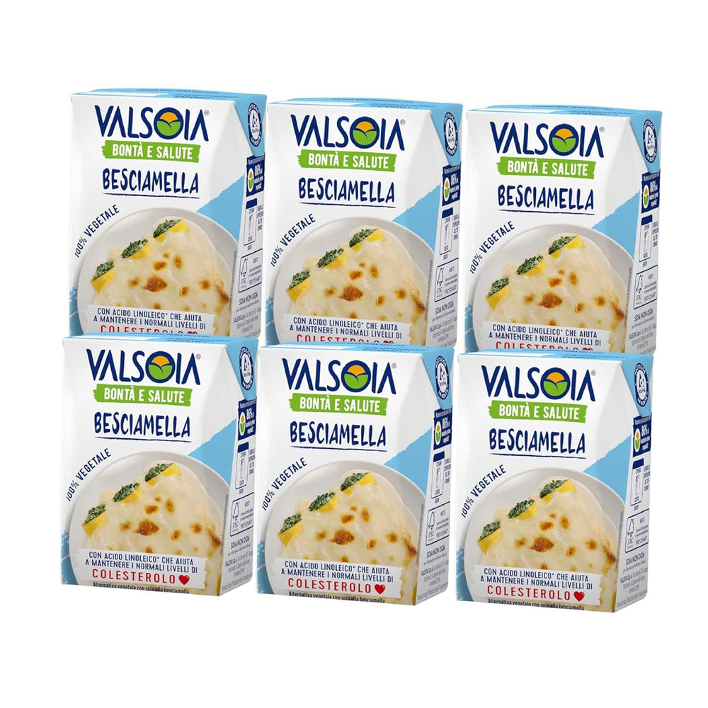 Béchamel balsam, Laktosefri Béchamel, Alsidig i madlavning, Ideel til veganere og vegetarer, 6 x 200 ml