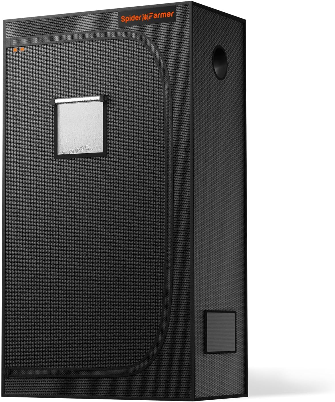 Spider Farmer Pro 70x140x200cm voksetelt med rulledør, observationsvindue, aftageligt gulvpanel, Mylar 2000D stof, til indendørs hydroponics med SF4000, G4500, SE4500