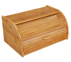 54118 Coș pentru pâine, bambus 40 x 26 x 20 cm, maro, 40.x 27.5 x x 21.5 cm Cutii depozitare alimente Naty Shop Titlu implicit
