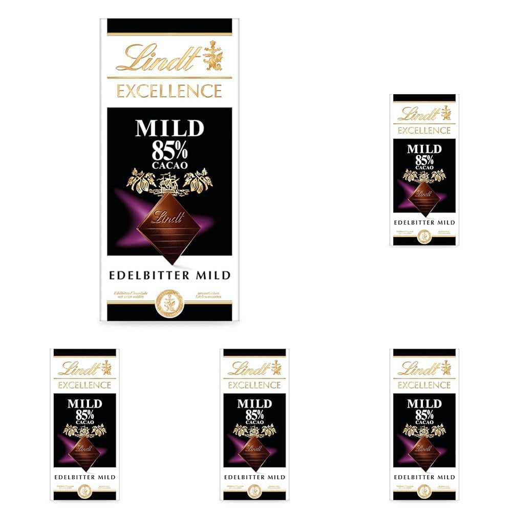 Lindt Chokolade | Bar EXCELLENCE 85% kakao | 100 g | Ekstra mørk chokolade | Vegansk chokoladebar