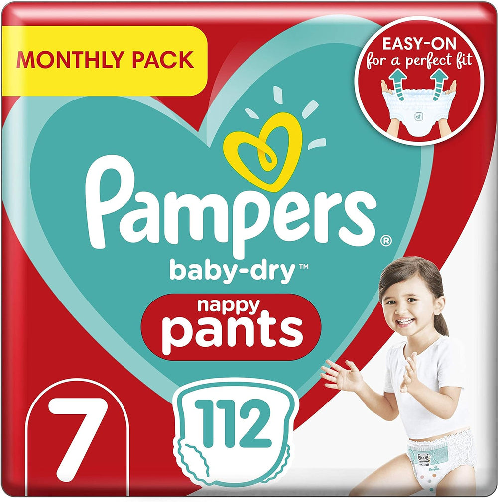 Pampers (gammel version), trusser, str. 4, 9 kg-15 kg, trepakning (1 x 88 bleer)