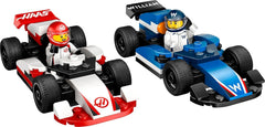 LEGO City F1 Williams Racing og Haas F1 Racing Cars - Formel 1 legetøj med biler, der kan bygges og 2 racerkører minifigurer - Små gaveideer til drenge og piger fra 4 år 60464 Byggesæt Beuche den LEGO-Store