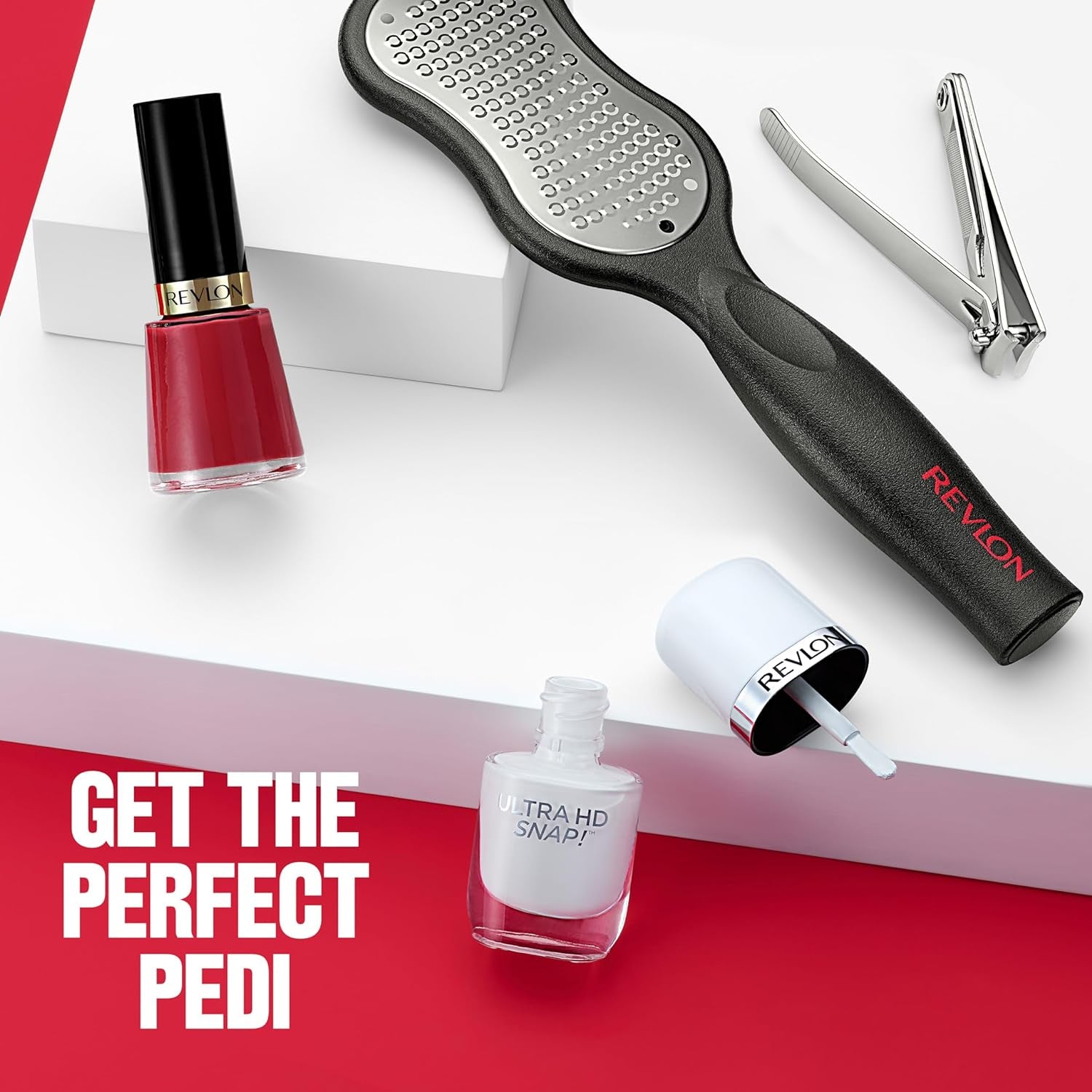 Revlon, ojă de unghii, rezistentă, fără ciobire, finisaj lucios, în roșu/coral, 990 One Perfect Coral, 15 ml