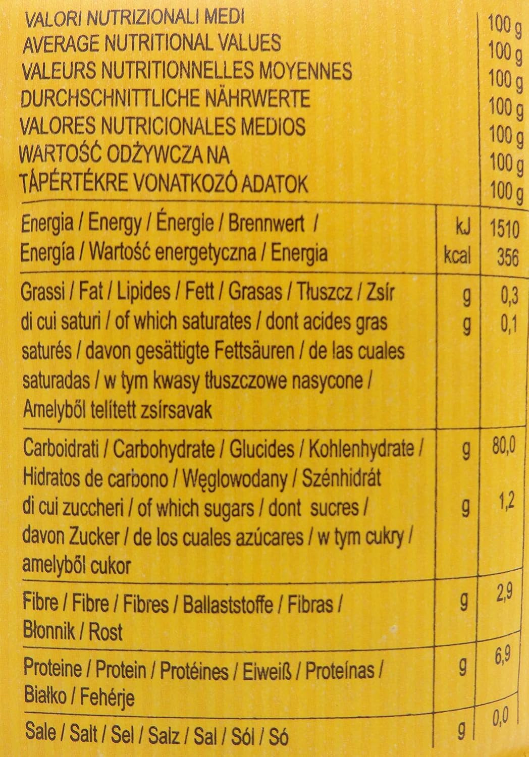 Glutenfri pasta Mezze Penne med majs og ris, 400 g