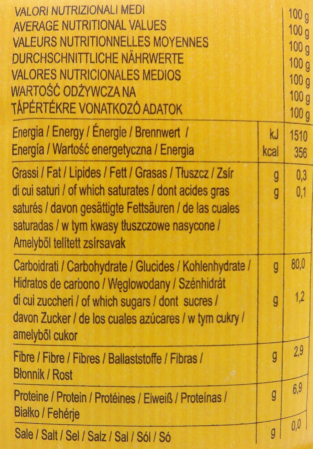 Glutenfri pasta Mezze Penne med majs og ris, 400 g