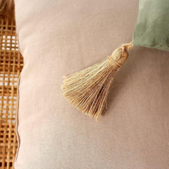 Dyne med 4 bobler, jute, 90 X 190 Cm, ler, 2007AGCHLJT090190, 90 X 190 Cm Dyner og dyner Naty Shop