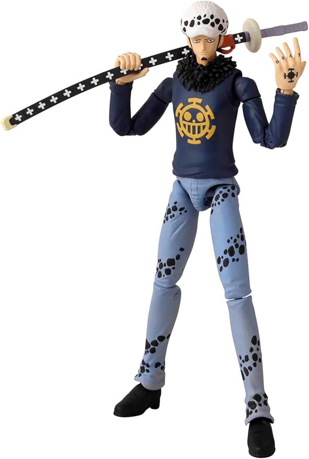 Bandai - Anime Heroes - One Piece Figure - Lorenor Zorro 17 Cm Three Sword Style - Licența oficială One Piece - Movable Manga Figure Zorro 3 Swords - Toy For Children From 4 Years - 37052 Action figures Naty Shop Legea Trafalgar