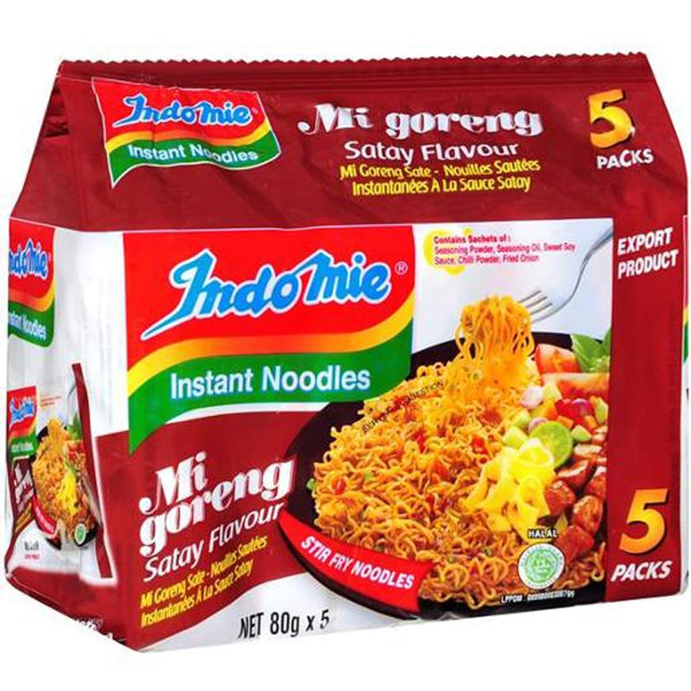 INDOMIE - Instant Mi Goreng Nudler - Multipak (40 x 80 g)
