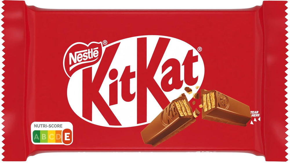 Nestlé KitKat Classic Chokoladestænger Mælkechokolade Crunchy Wafer Bars 24 pakke (24 x 41,5 g)