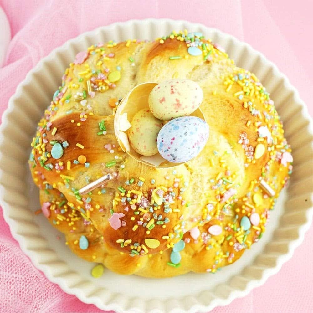 Super Sprinkles, Hoppladihopp, Drys med påskemotiver, 90 gram Naty Shop