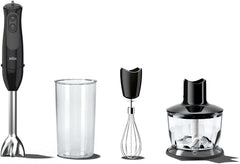 Braun MQ 3135 BK Standarmatur, 900 W, 750 W, Schwarz Mother and Child Naty Shop