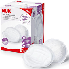 NUK High-Performance Einweg-Stilleinlagen Mit Sofort-Saugvlies | Einlagen Zum Stillen | Einzelverpackung | +40 % mere sugekraft | 60 Stück Babymad og ammetilbehør Naty Shop 60 Stück High Performance