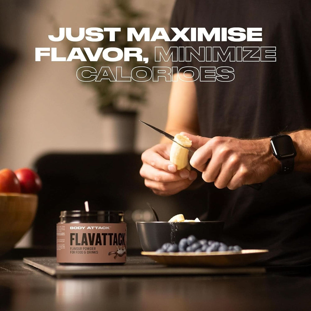 Body Attack Flavattack®, Double Choc Brownie, 250G / 83 portioner Aromas Naty Shop