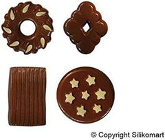 Silikomart 22.125.77.0065 SCG25, Choco Biscuit Kitchen Naty Shop
