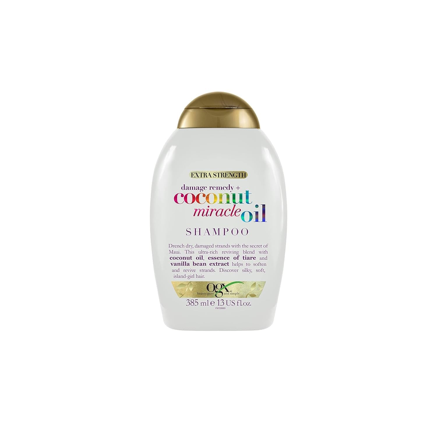 OGX Coconut Miracle Oil Conditioner, Fugtgivende Coconut Oil Hair Care Conditioner, 385 ml hårpleje OGX Shampoo