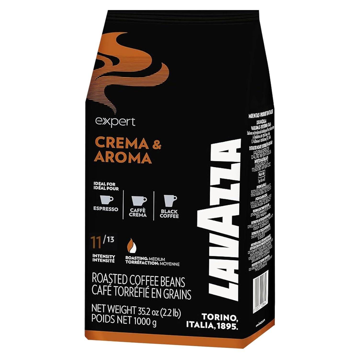 LAVAZZA CREMA CLASSICA EXPERT Cafea, Fasole, 1 kg
