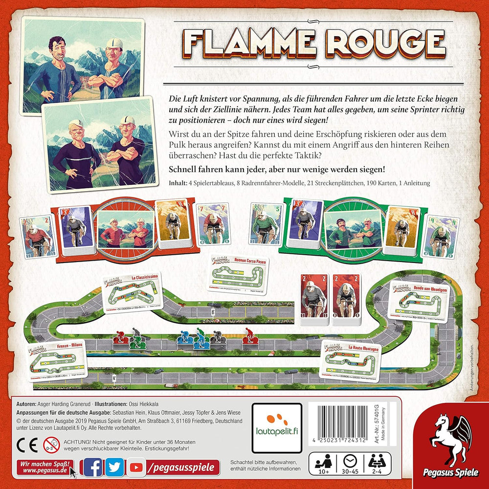 Pegasus/Lautapelit 57401G Flame Rouge (Lautapelit)