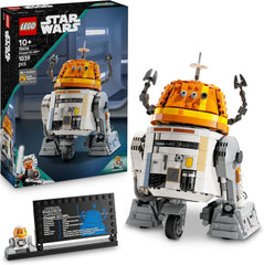 LEGO Star Wars figur 75416 Ahsoka Astromech Droid Chopper (C1-10P) - legetøj med bevægeligt hoved, aftagelige arme og centralt hjul - gave til Ahsoka fans, drenge og piger over 10 år Byggesæt Besuche den LEGO-Store Standard titel