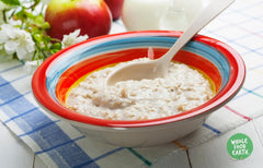 Wholefood Earth Fine Oats - ikke-GMO - vegansk - mælkefri - uden tilsat sukker 1 kg