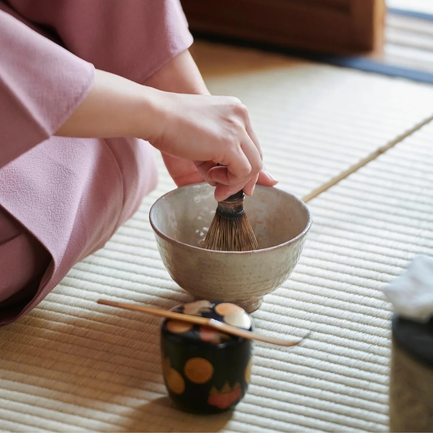 50 G Matcha de calitate ceremonială din Japonia - 100% natural, fără pesticide și testat - măcinat cu piatră - pudră de ceai japonez premium Moegi Matcha