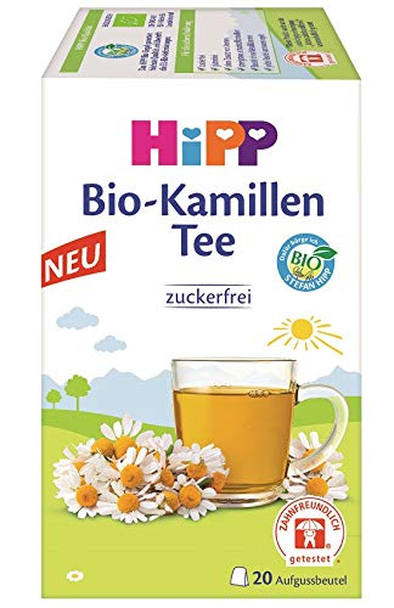 Hipp Organic Tea Drinks Ceai organic de musetel, pachet de 6 (6 x 30 g) Naty Shop