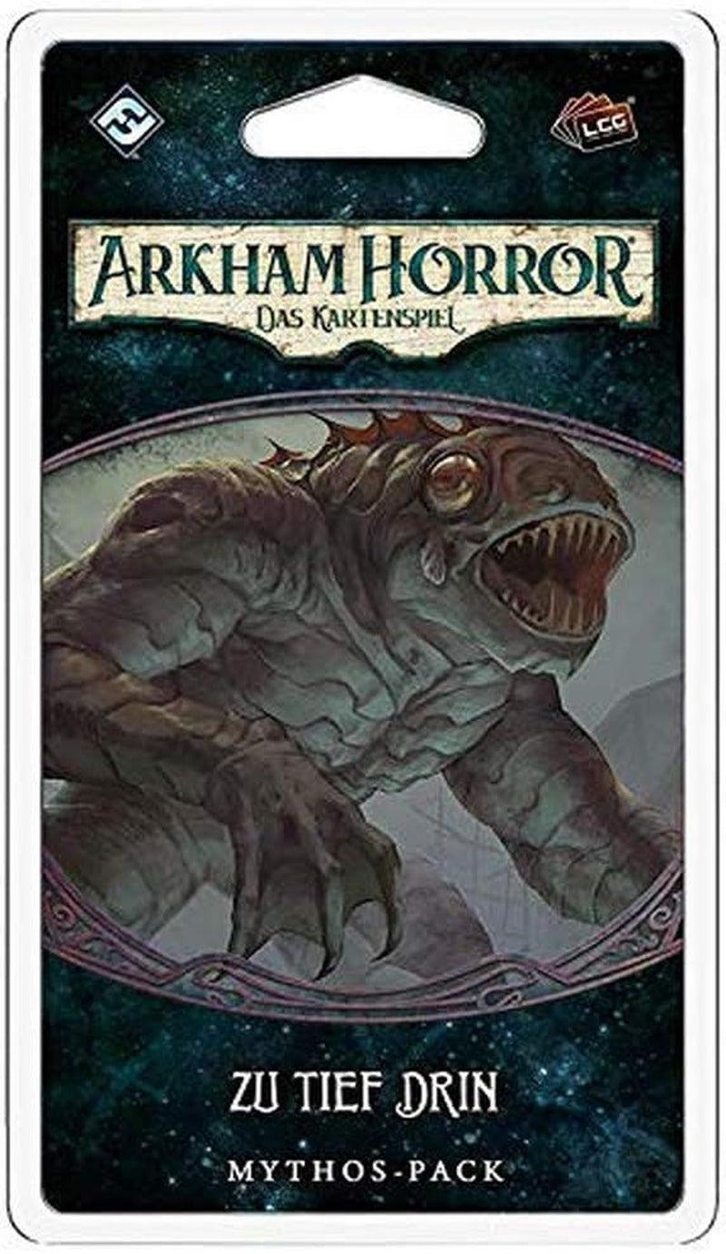 Fantasy Flight Games, Arkham Horror: LCG, Core Game, Expert Game, Card Game, 1-4 spillere, i alderen 14+, 45+ minutter, tysk, flerfarvet, farverigt